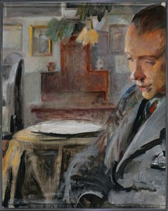 Studienporträt (Sohn des Künstlers Rafał) von Jacek Malczewski