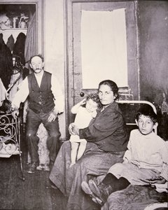 Einwandererfamilie, Lower East Side, New York City, ca. 1910