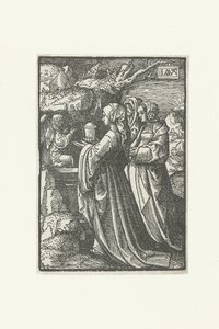Die drei Marien am leeren Grab von Jacob Cornelisz van Oostsanen