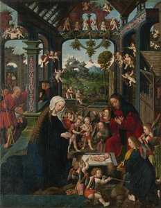 Die Anbetung des Christkindes, um 1515