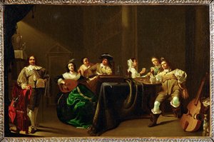 Eine fröhliche Gesellschaft von Jacob Duck