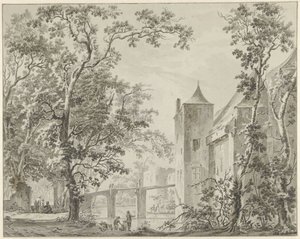 Das Schloss de Haar bei Utrecht