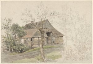 Bauernhaus mit Bäumen in Delden