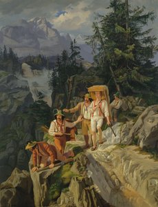 Tiroler Schmuggler (1831) von Jacob Gensler
