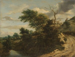 Sandweg in den Dünen von Jacob van Ruisdael