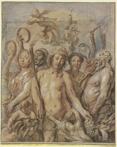 Bacchantenzug (Triumph des Bacchus) von Jacob Jordaens