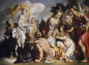 Die Entführung der Europa von Jacob Jordaens