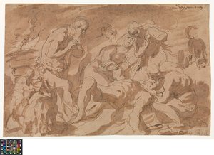 Die Beweinung Abels von Jacob Jordaens