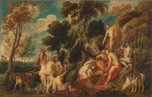 Marsyas von den Musen bestraft von Jacob Jordaens