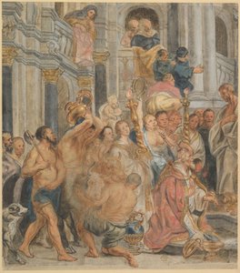 Der Heilige Paulus in Lystra von Jacob Jordaens