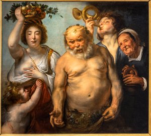 Silenus und die vier Jahreszeiten