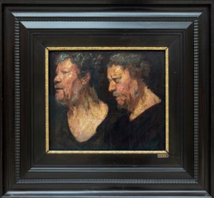 Studien des Kopfes von Abraham Grapheus (c.1620-1621)