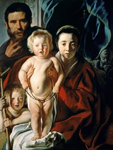 Die Heilige Familie mit Johannes dem Täufer, ca. 1620-25