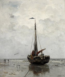 Fischerboot von Jacob Maris