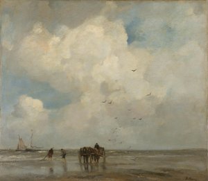 Muschelfischer von Jacob Maris