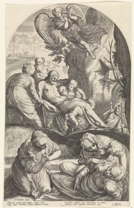 Grablegung Christi von Jacob Matham