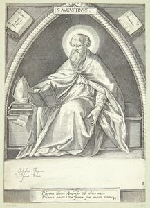 Kirchenväter von Jacob Matham