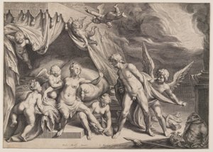 Venus und Mars von Apollo entdeckt