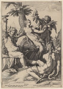 Allianz von Venus mit Bacchus und Ceres