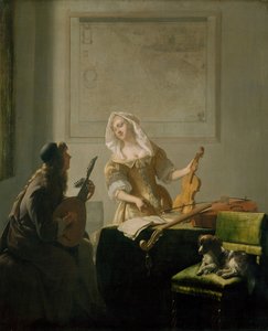 Die Musikstunde, 1671