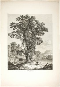 In der Nähe von la Cava, aus Suite de IV Vues Dessinées Dans le Roiaume de Naples von Jacob Philipp Hackert
