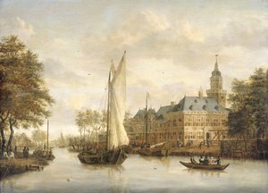 Schloss Nijenrode an der Vecht bei Breukelen