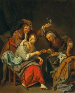 Bordellszene von Jacob Toorenvliet