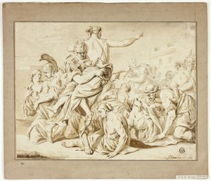 Raub der Sabinerinnen von Jacob Toorenvliet