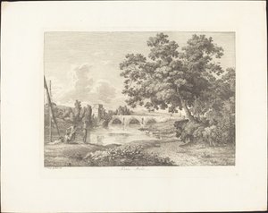 Ponte Molle von Jacob Wilhelm Mechau