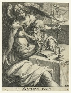 Evangelist Matthäus von Jacob de Gheyn (II) (workshop of)