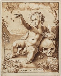 Allegorie der Vergänglichkeit. Homo Bulla von Jacob de Wit