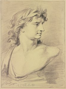 Büste des Apollo von Jacob de Wit