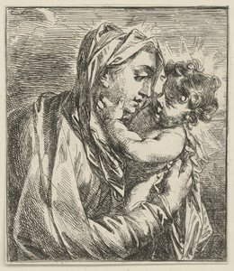 Maria mit dem Kinde von Jacob de Wit