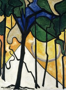 Holz, 1914 von Jacoba Berendina van Heemskerck van Beest
