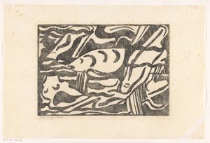 Komposition XIII (Originaltitel) von Jacoba van Heemskerck (signed by artist)