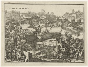 Eroberung von S. Jean de Pié de Porc von Jacobus Harrewijn