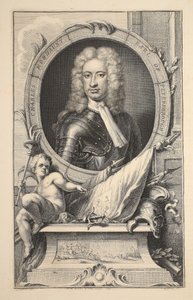 Porträt von Charles Mordaunt, Earl of Peterborough, Illustration aus 