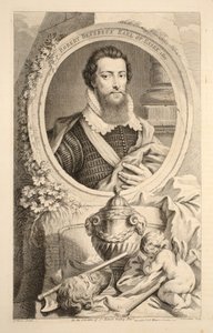 Porträt von Robert Devereux, Earl of Essex, 1601, Illustration aus 