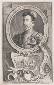Robert Dudley, Earl of Leicester von Jacobus Houbraken