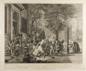 Die Jungen von Amsterdam von Jacobus Houbraken
