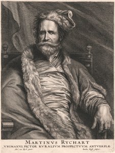 Martinus Rychart, Unimanus, Maler ländlicher Aussichten in Antwerpen