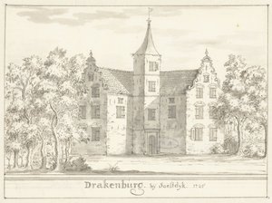 Das Schloss Drakenburg bei Soestdijk