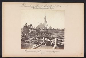 Unteres Pumpwerk mit Schrauben / Cappelle aan den IJssel den 15. Juni 1868 von Jacobus van Gorkom jr.