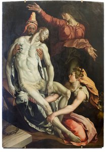 Die Grablegung Christi von Jacopino del Conte