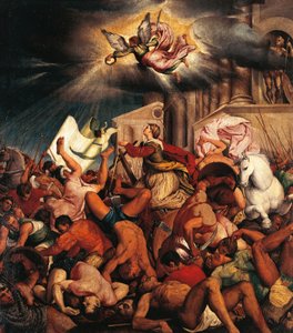 Martyrium der Heiligen Katharina, von Jacopo Bassano (ca. 1510-1592) von Jacopo (1510 92) Bassano