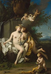 Flora und Zephyr, ca. 1730 von Jacopo Amigoni