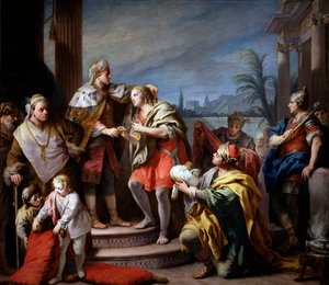 Joseph vor dem Pharao