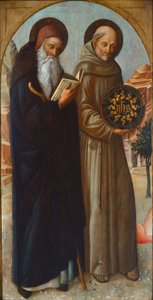 Heiliger Antonius Abt und Heiliger Bernhardin von Siena