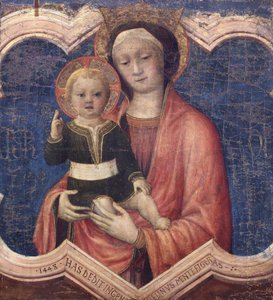 Jungfrau und Kind, 1448