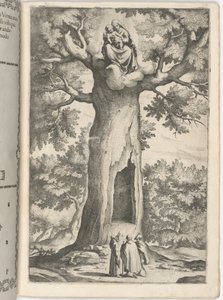 Erscheinung der Jungfrau im Buchenbaum [Tafel P] von Jacopo Ligozzi